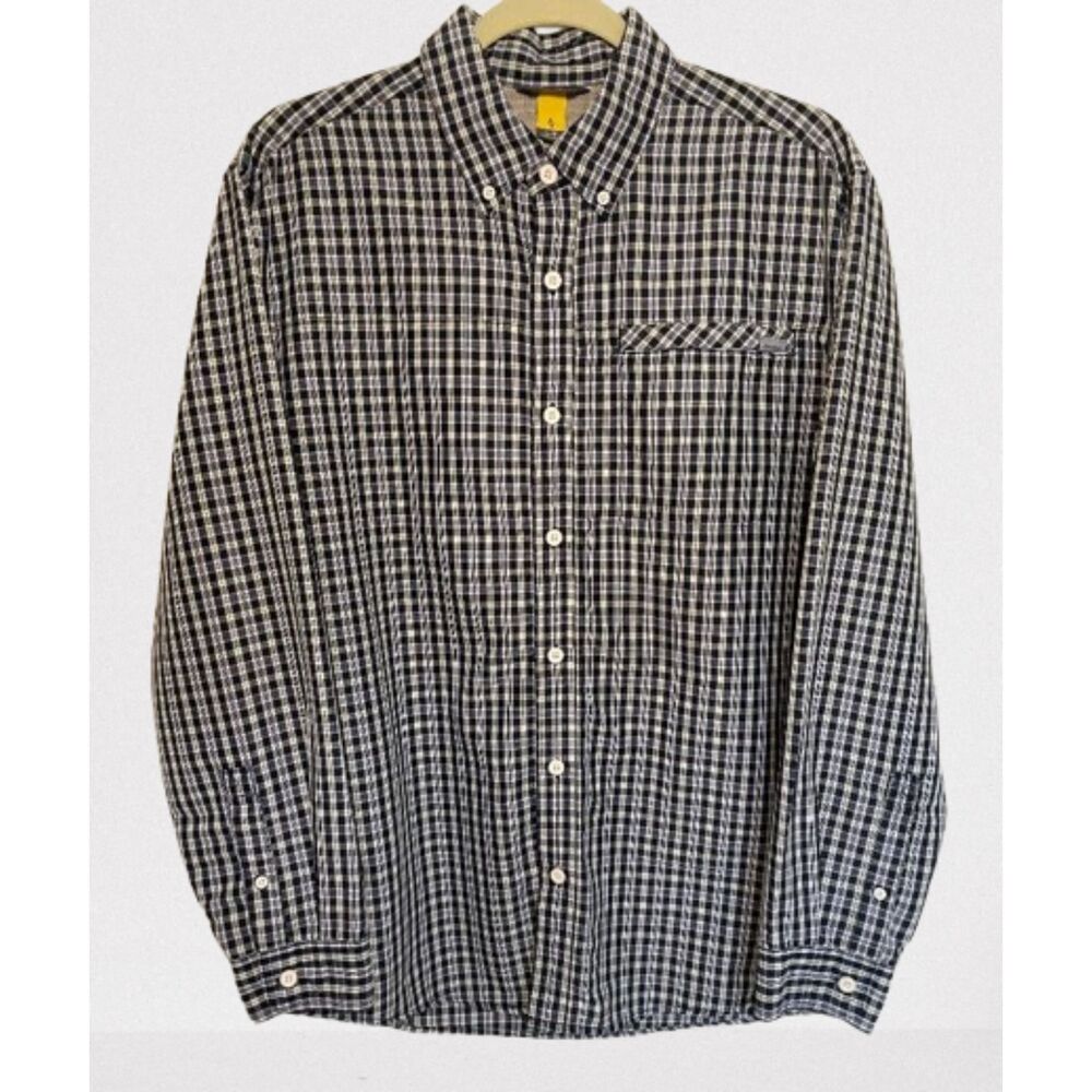 Eddie Bauer Travex Men's Button Down Long Sleeve Shirt Medium